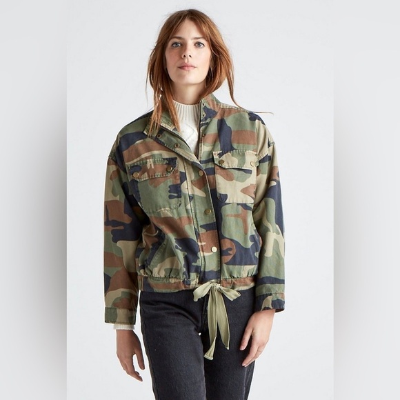 Lucky Brand Camo Utility Jacket. Size XS. - Picture 1 of 13